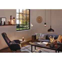 LED-pääpeililamppu Paulmann Modern Classic Edition Pear, E27, 580lm, 4.8W, 2700K, hopea