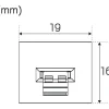 LED-profiili Hide-a-lite LED Extend G2 30, säädettävä, valkoinen