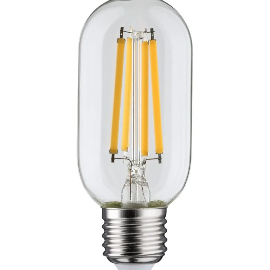 LED-putki Paulmann Tube, E27, 1055lm, 9W, 2700K, filamentti, himmennettävä, kirkas