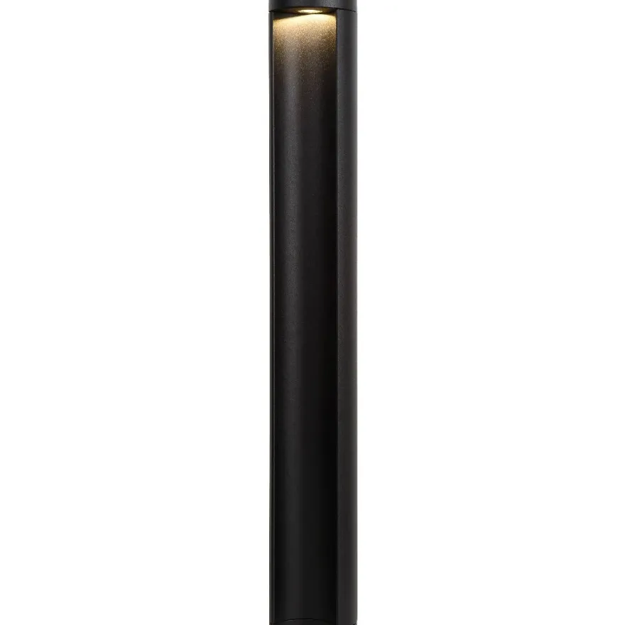LED-pylväsvalaisin Lucide Combo, Ø9x65cm, 7W, musta