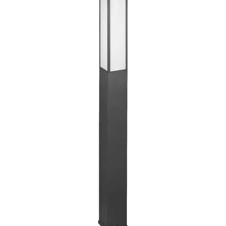 LED-pylväsvalaisin Trio Fuerte, 155cm, antrasiitti