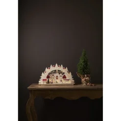 LED-pöytäkoriste Star Trading Rosenheim, 46x27cm