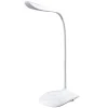 LED-pöytävalaisin Heat Snow, usb, valkoinen