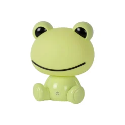 LED-pöytävalaisin Lucide Dodo Sammakko, 19x16x30cm, 3W, himmennettävä, vihreä
