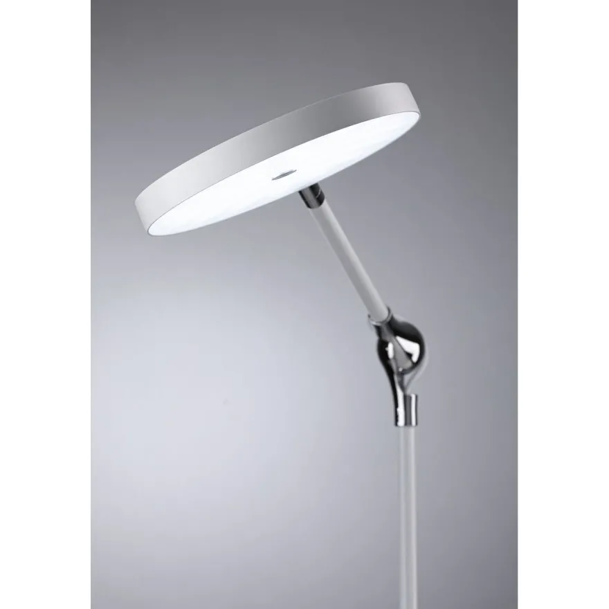 LED-pöytävalaisin Paulmann Numis Qi, 1000lm, 11W, himmennettävä, säädettävä värilämpötila, valkoinen