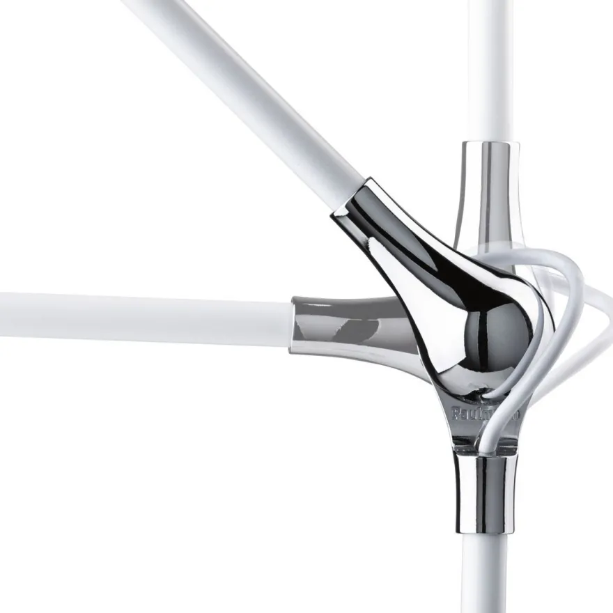 LED-pöytävalaisin Paulmann Numis Qi, 1000lm, 11W, himmennettävä, säädettävä värilämpötila, valkoinen