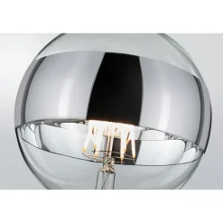 LED-rengaspeililamppu Paulmann Modern Classic Edition Globe, E27, 640lm, 6.5W, 2700K, himmennettävä, hopea