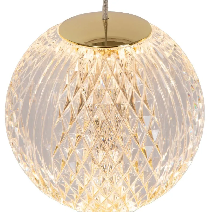 LED-riippuvalaisin Lucide Cintra 3xLED, 4.7W 2700K, kirkas