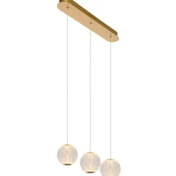 LED-riippuvalaisin Lucide Cintra 3xLED, 4.7W 2700K, kirkas
