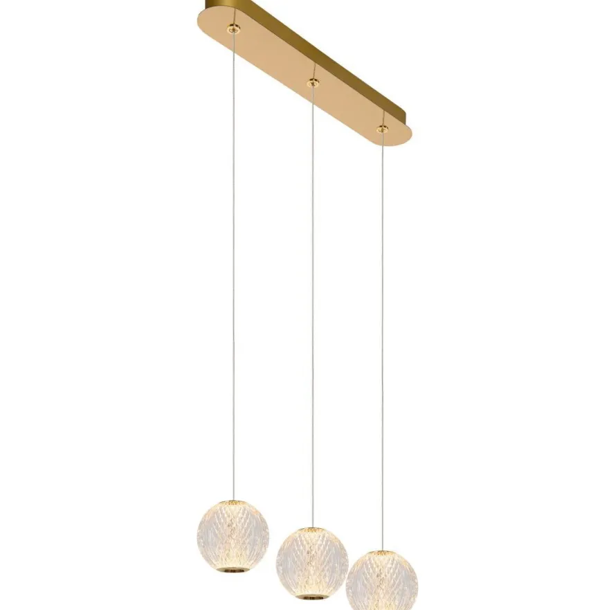 LED-riippuvalaisin Lucide Cintra 3xLED, 4.7W 2700K, kirkas