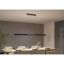 LED-riippuvalaisin Paulmann Aptare säädettävä leveys ja korkeus 2700K 2050lm/2050lm 2x16.5/16.5W liikeohjattava himmennettävä
