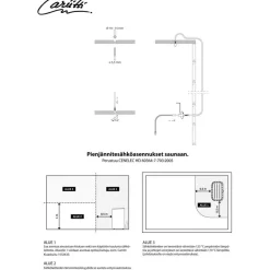 LED-sarjan kiuaskuitu Cariitti, 2700K, 5m, 350mA