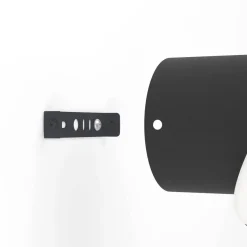 LED-Seinävalaisin Eglo Caranacoa, 11.5W, Ø26cm, musta/valkoinen
