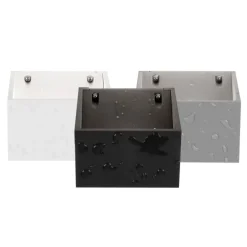 LED-seinävalaisin Hide-a-lite Indicate Case Wall IP55 antrasiitti