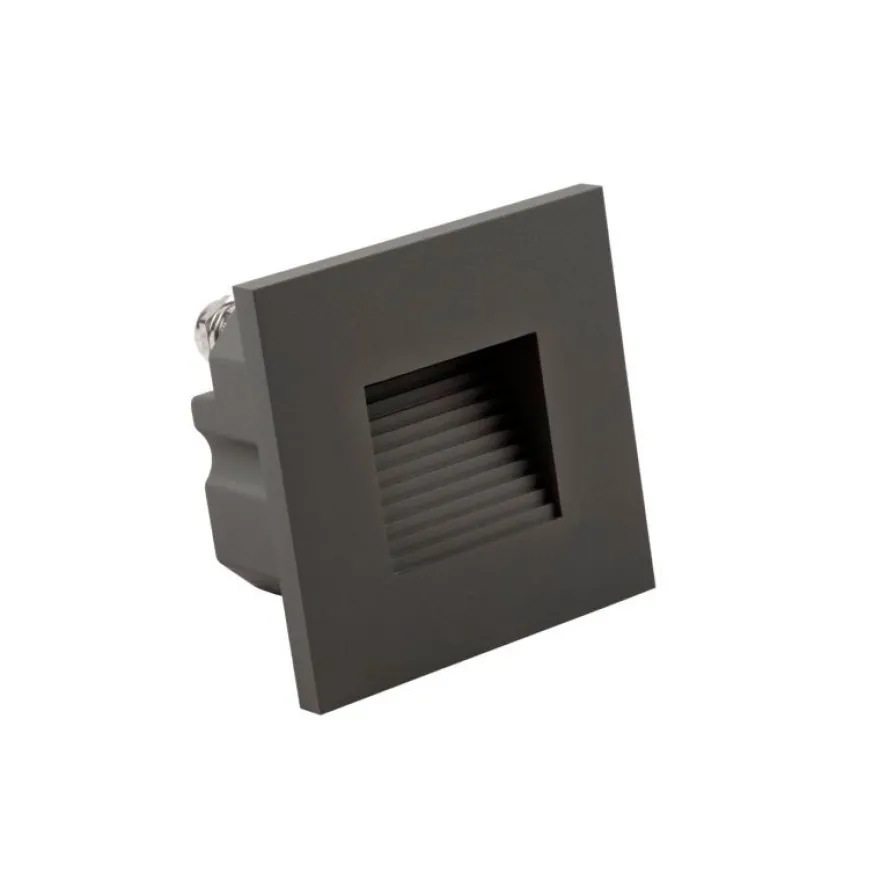 LED-seinävalaisin Hide-a-lite Indicate Multi antrasiitti