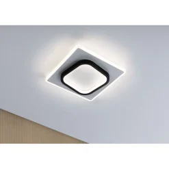 LED-seinävalaisin Paulmann 2Form 24x24cm 4000K 1600lm/1125lm 13/9W valkoinen/musta