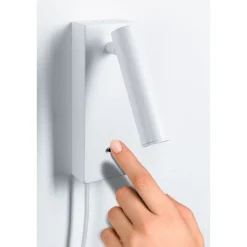 LED-seinävalaisin Paulmann Hulda, Hulda, USB C, 3000K, 130lm, 2.5W, himmennettävä, eri värejä