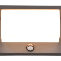 LED-seinävalaisin Trio Nestos, liiketunnistin, antrasiitti