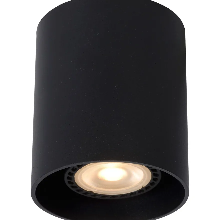 LED-spottivalaisin Lucide Bodi, GU10, musta