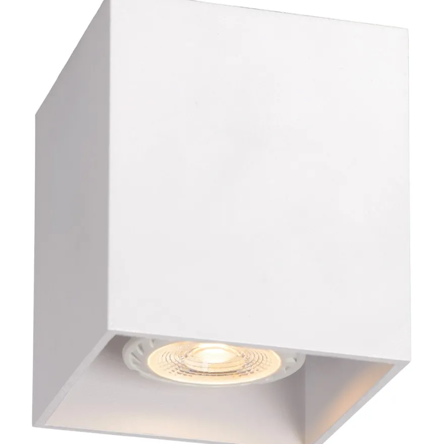LED-spottivalaisin Lucide Bodi, 8.2x8.2cm, valkoinen