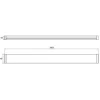 LED-teollisuusvalaisin Airam Optimus, 1500mm, IP44, 60W/840, 6000lm