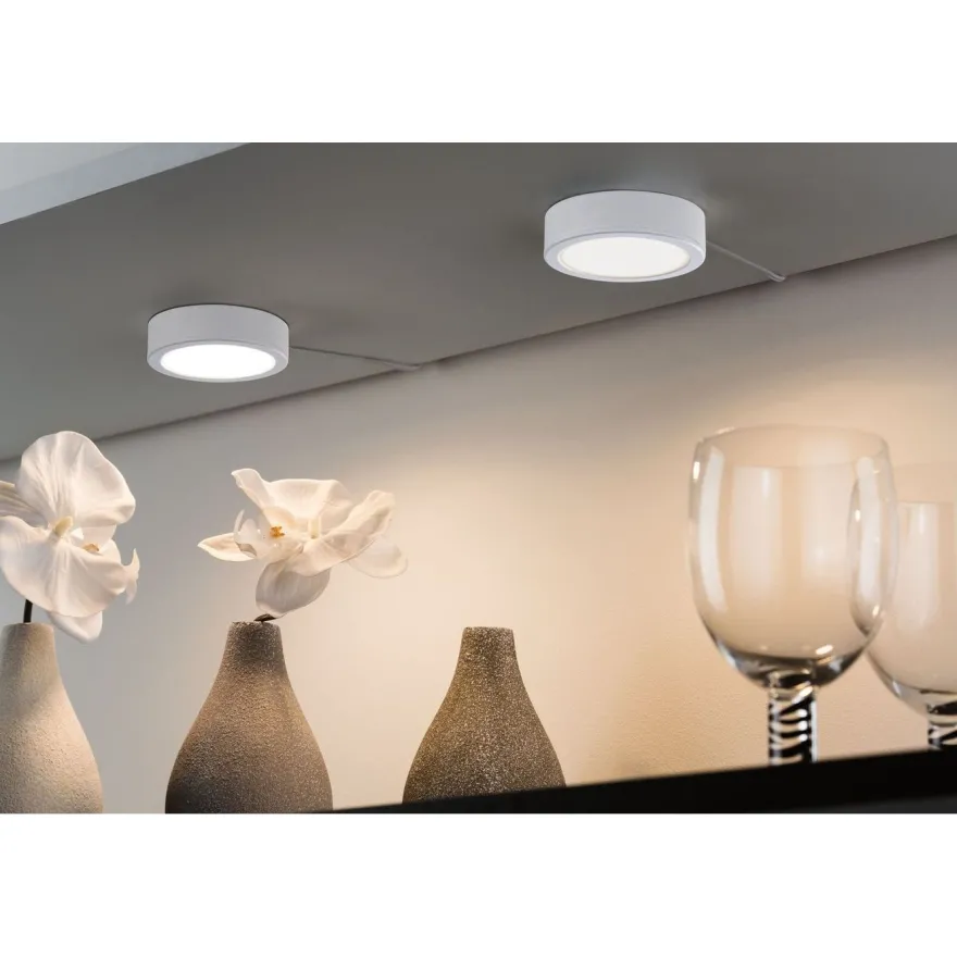 LED-työpistevalaisin Paulmann Pukk, 3kpl, 3.5W, 65mm, 210lm, eri värejä