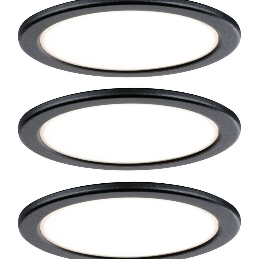 LED-työpistevalaisin Paulmann Pukk, 3kpl, 3.5W, 65mm, 210lm, eri värejä