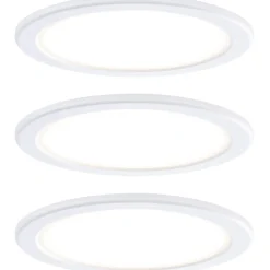 LED-työpistevalaisin Paulmann Pukk, 3kpl, 3.5W, 65mm, 210lm, eri värejä