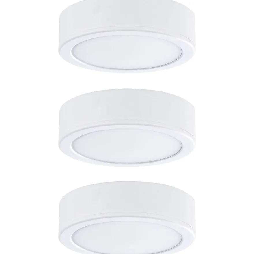 LED-työpistevalaisin Paulmann Pukk, 3kpl, 3.5W, 65mm, 210lm, eri värejä