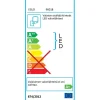 LED-ulkoseinävalaisin Eglo Breganzo, liiketunnistimella, antrasiitti