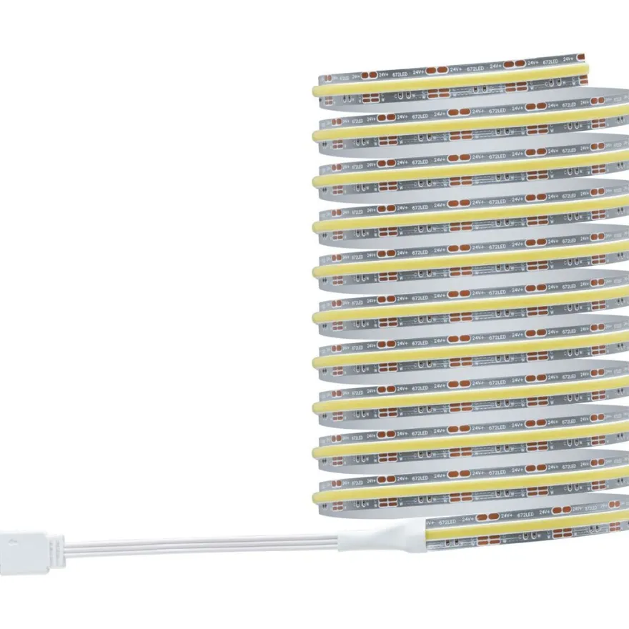LED-valonauha Paulmann MaxLED 1000 Full-Line COB, aloituspakkaus, 3m, 25.5W, 1200lm/m, 672LEDs/m, 50VA, säädettävä värilämpötila