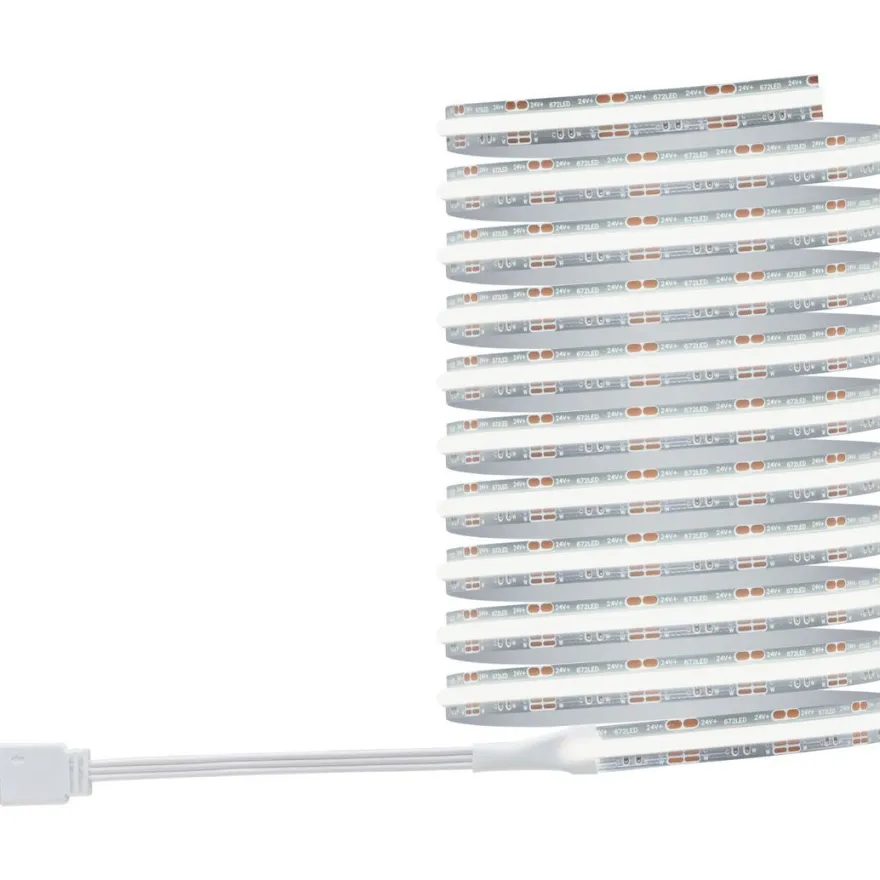 LED-valonauha Paulmann MaxLED 1000 Full-Line COB, aloituspakkaus, 3m, 25.5W, 1200lm/m, 672LEDs/m, 50VA, säädettävä värilämpötila