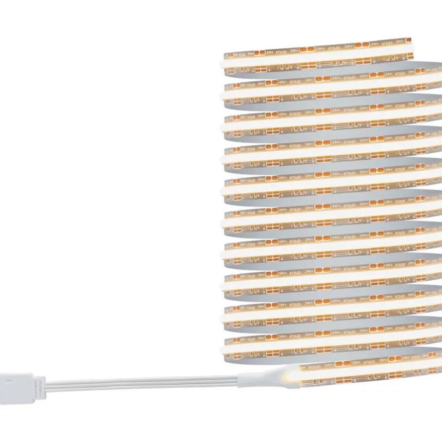 LED-valonauha Paulmann MaxLED 1000 Full-Line COB, aloituspakkaus, 3m, 25.5W, 1200lm/m, 672LEDs/m, 50VA, säädettävä värilämpötila