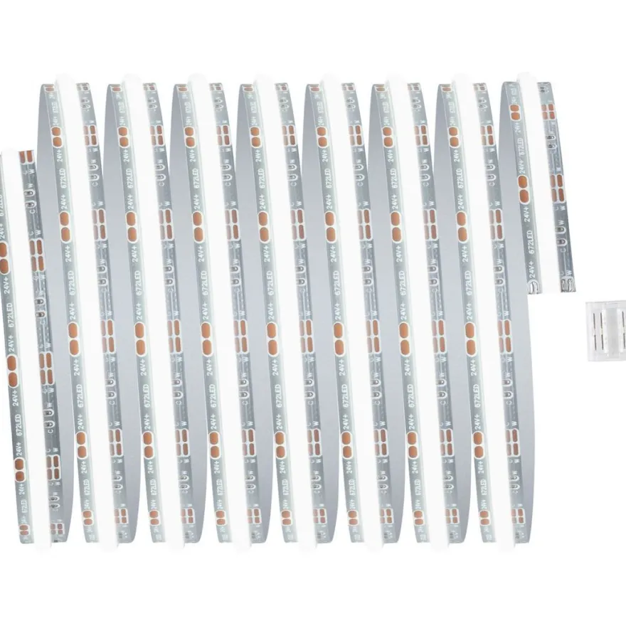 LED-valonauha Paulmann MaxLED 1000 Full-Line COB, 2.5m, 23.5W, 1200lm/m, 672LEDs/m, säädettävä värilämpötila