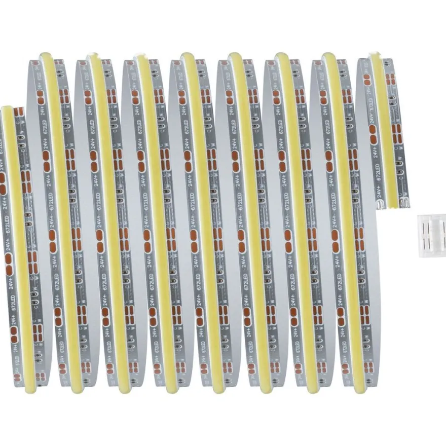 LED-valonauha Paulmann MaxLED 1000 Full-Line COB, 2.5m, 23.5W, 1200lm/m, 672LEDs/m, säädettävä värilämpötila