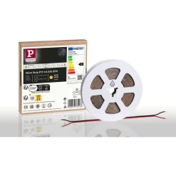 LED-valonauha Paulmann ProStrip Silver, P75, 830, 5m, 23W, 700lm/m, 96LEDs/m, 3000K