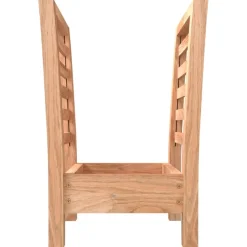 Lehtiteline 40x26,5x38,5 cm täysi pähkinäpuu (50348)