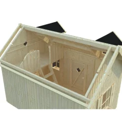 Leikkimökki parvella Palmako Marie, 5,4m²