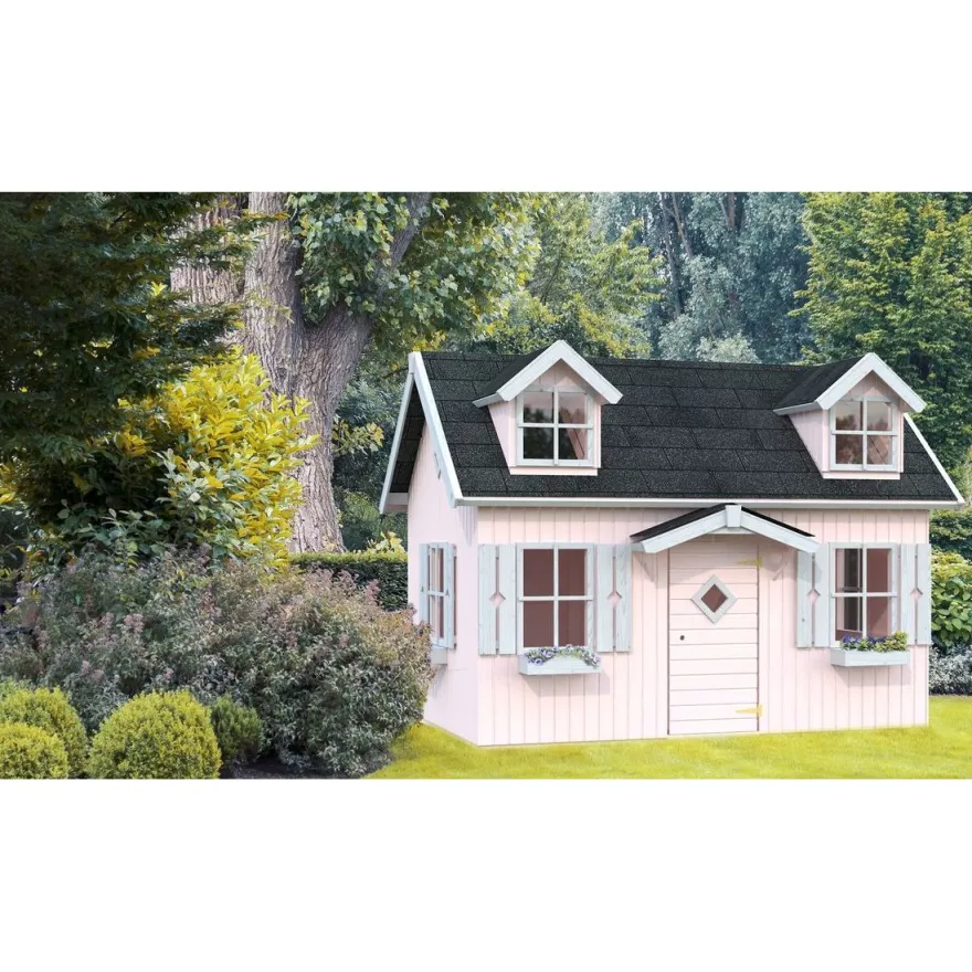 Leikkimökki parvella Palmako Marie, 5,4m²