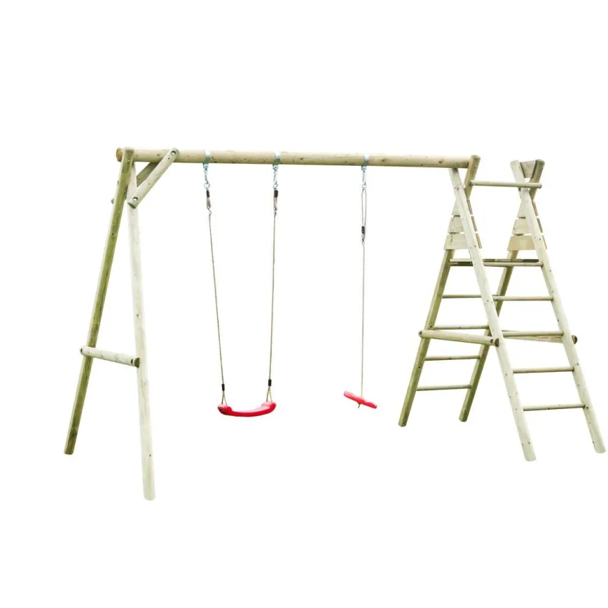 Leikkiteline Palmako Holger, 2 keinua, kiipeilyteline