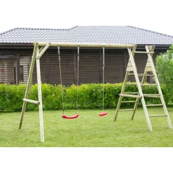 Leikkiteline Palmako Holger, 2 keinua, kiipeilyteline