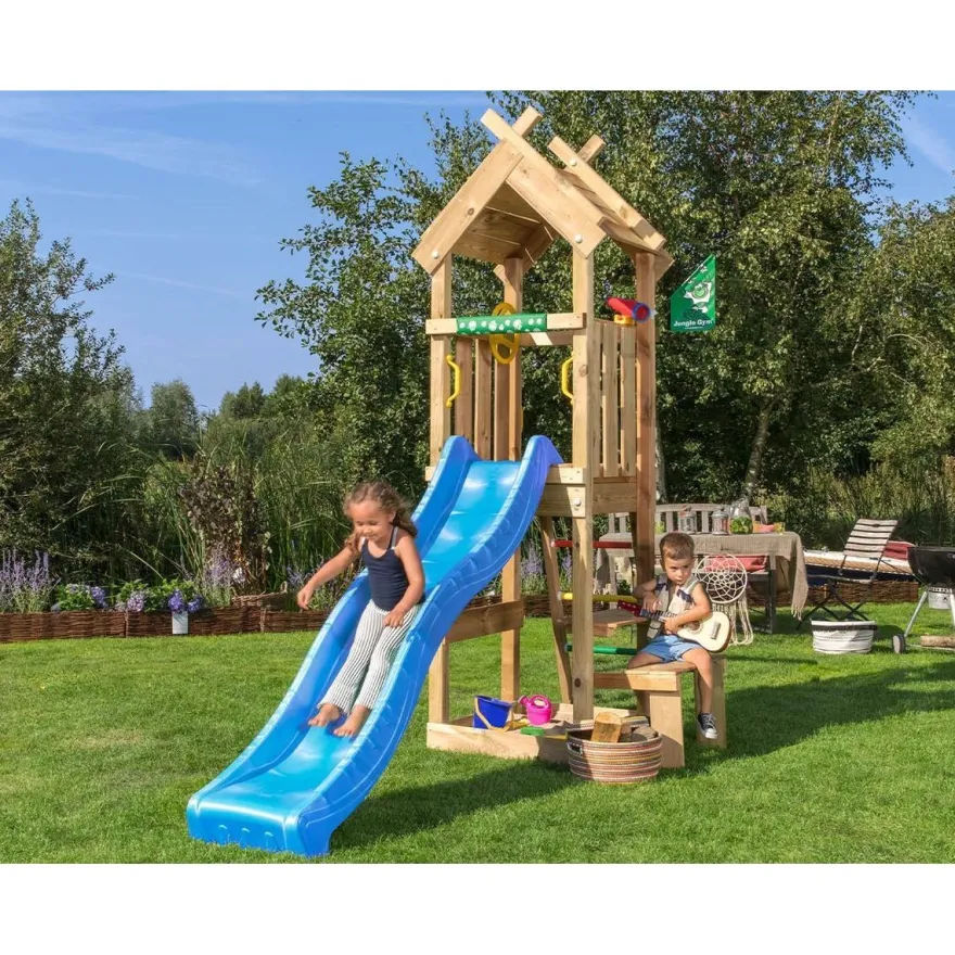 Leikkitorni Jungle Gym Totem, liukumäki