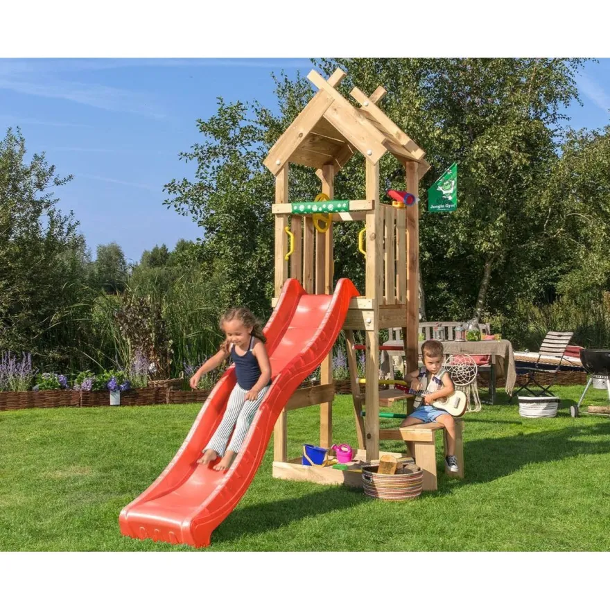 Leikkitorni Jungle Gym Totem, liukumäki