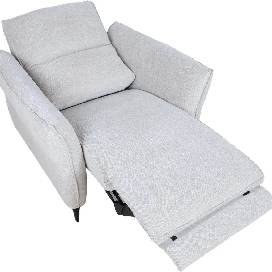 Lepotuoli Home4You MIAMI sähkömekanismilla, vaaleanbeige