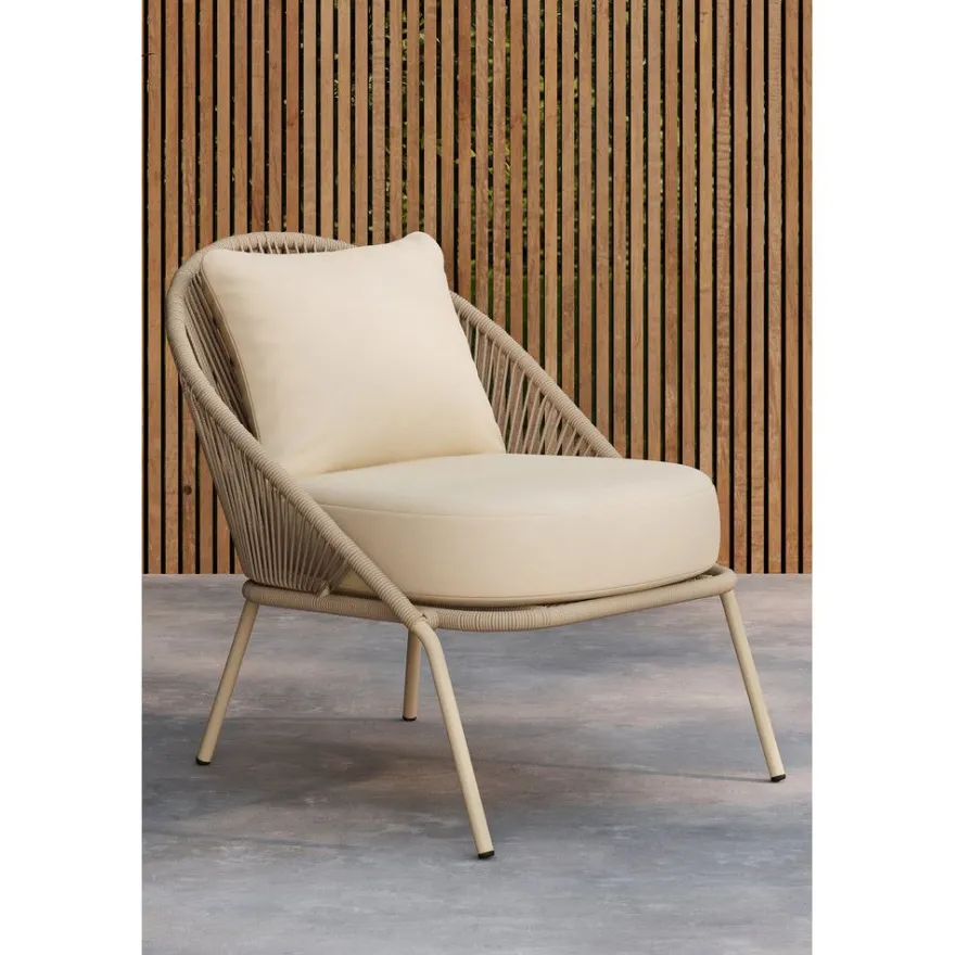 Lepotuoli Venture Home Lindos, 81x74x77 cm beige