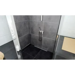 Linjakaivon kaatolista seinän viereen Progress Profiles Proshower Wall, 2% kaato, 10/12.5x28x1000mm