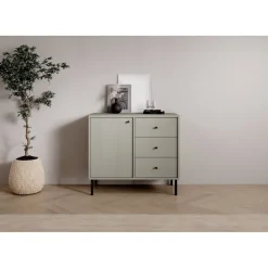 Lipasto ADKR Komoda 1d 3s, eri värejä