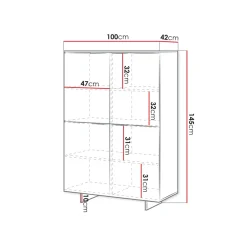 Lipasto ALMA 4D, beige (2279)