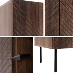 Lipasto ART DECO 3D 150, ruskea (0035)