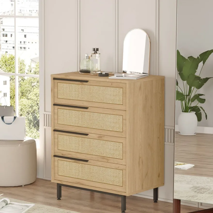 Lipasto Linento Furniture ON17-SU, ruskea